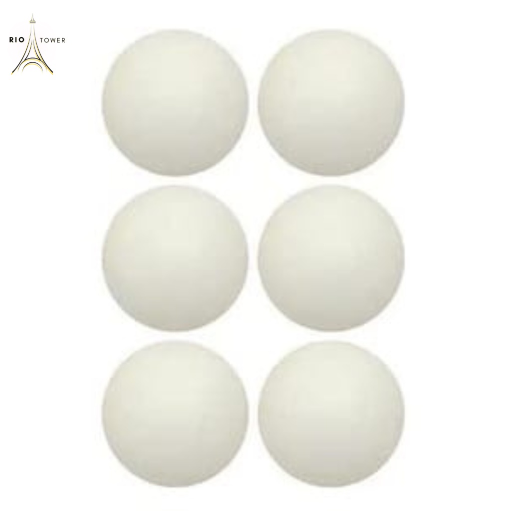Bolinha Ping-Pong 6 Unidades Na Cartela Kit Bola Tênis Mesa