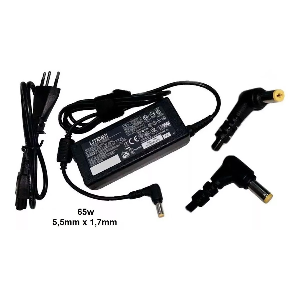 Fonte Carregador Para notebook Acer Aspire 4736z 5750 5733   ac1914