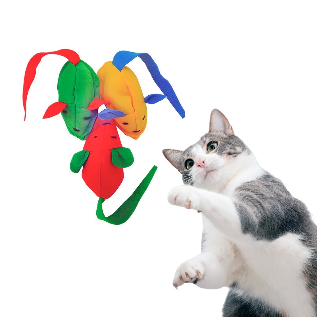 Brinquedo Tres Ratinhos com Catnip Petpira: Onde Comprar | BuscaProdutos