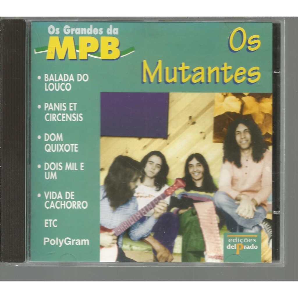 CD Os Mutantes, Coleção Os Grandes Da MPB