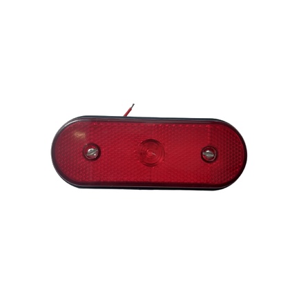 Lanterna Led Lateral Carreta Facchini Vermelho Pradolux Pl0608