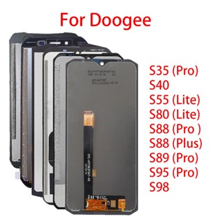 Tela De Completa Para Doogee S35 S40 S55 S80 S88 S95 S89 S98 S95 Pro Plus Lite Montagem Do Digitalizador LCD Touch