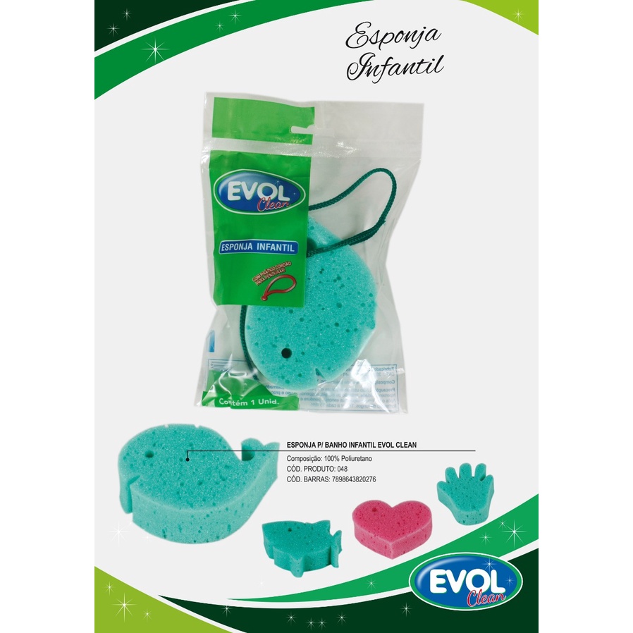 Esponja De Banho Infantil Criança Kit com 6 Unidades Muita espuma e conforto Lembrancinha Presentes