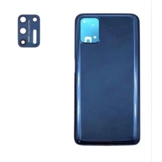 tampa traseira com lente para moto g9 plus cor azul novo