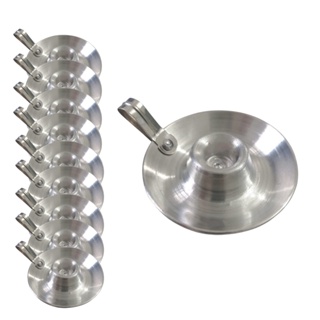 Kit 30 Suportes Para Vela Palito Castiçal Porta Vela Alumínio em Oferta na Shopee