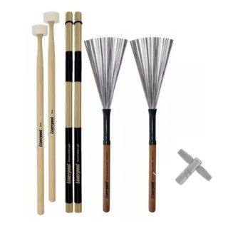 Kit Baquetas Variadas Linha Profissional Liverpool Pro