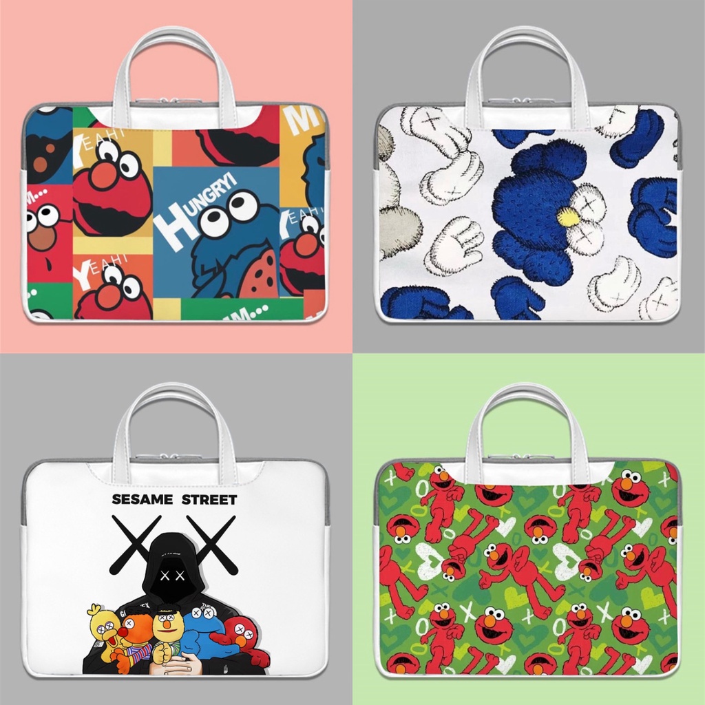 ✐◙✁Bolsa para notebook Bolsa para notebook Bolsa para notebook [FP0104] Bolsa para notebook Sesame Street Bolsa para notebook Glória Feminina 46,6cm 13,3 Shin-Chan 51,9cm Cartoon