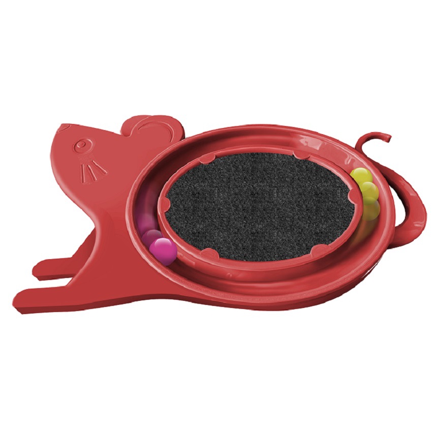 Cat Relax Mec Pet Mouse Play Vermelho