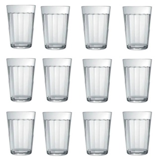 Copo Americano 12 Unidades Acrilico Cozinha Café Cerveja Água 190 ML em Oferta na Shopee