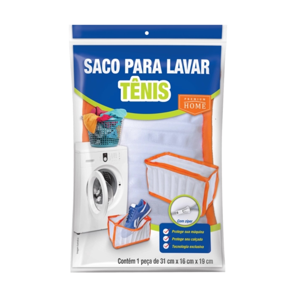 Saco Protetor Próprio Para Lavar Tênis Na Maquina Premium