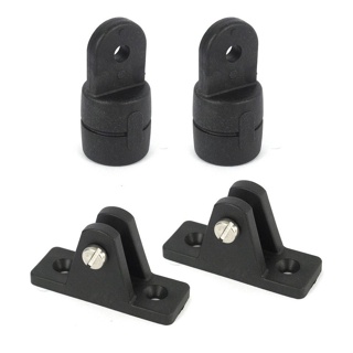 Kit 2 Base + 2 Ponteira P/ Capota Náutica Tubo 7/8 Polegada 22mm p/ Barco Lancha em Oferta na Shopee
