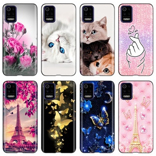 LG K52 K62 K62 + 2020 Caixa De Celular Pintada De Borboleta Para Gato K 52 62 Plus LM-K520 K525 Silicone Macia TPU em Oferta na Shopee