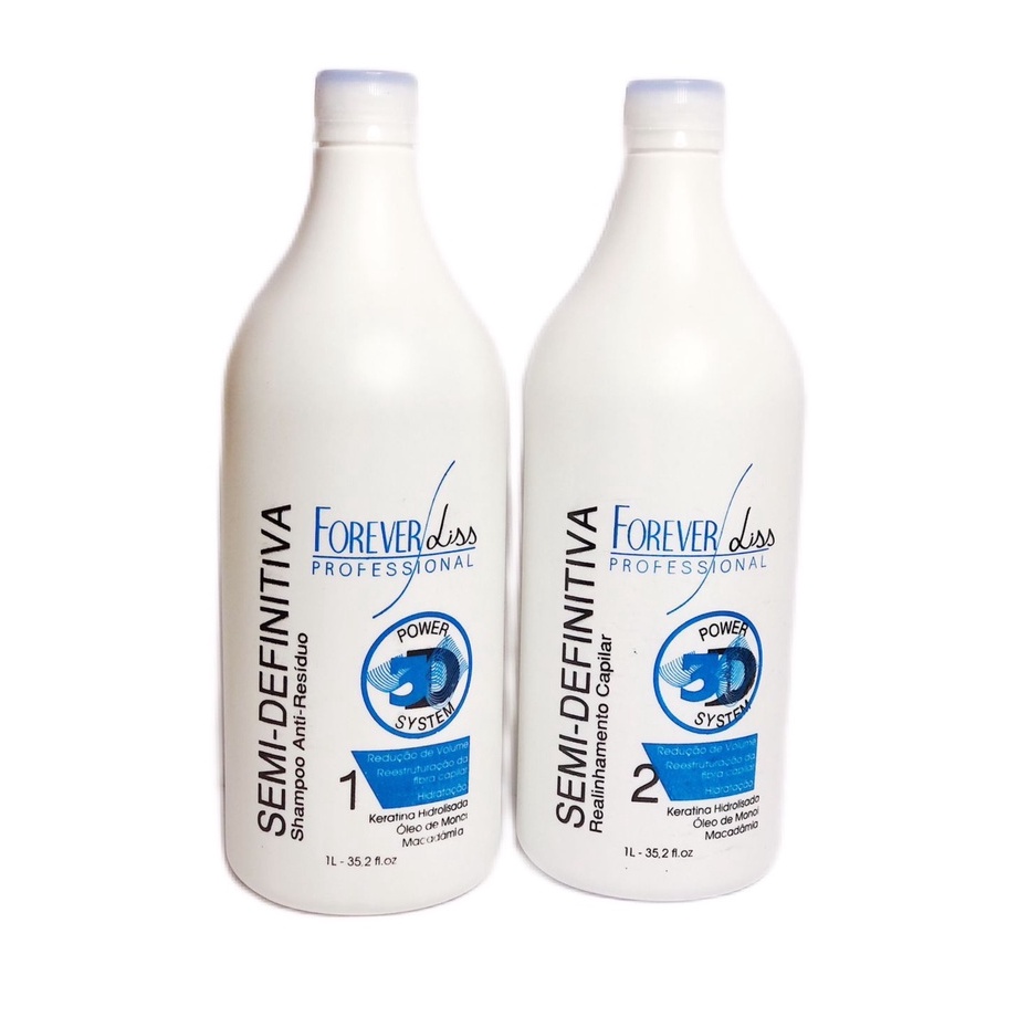 SEMI DEFINITIVA forever liss progressiva 3D 2×1lt