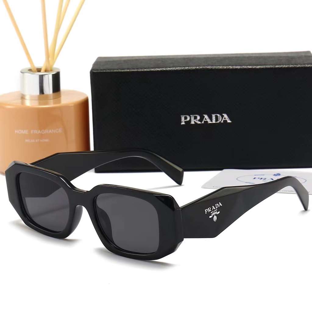 Alta Qualidade Prada Retro Oval Óculos De Sol , 2022 Marca De Luxo , Moda De Nova Para Homens E Mulheres