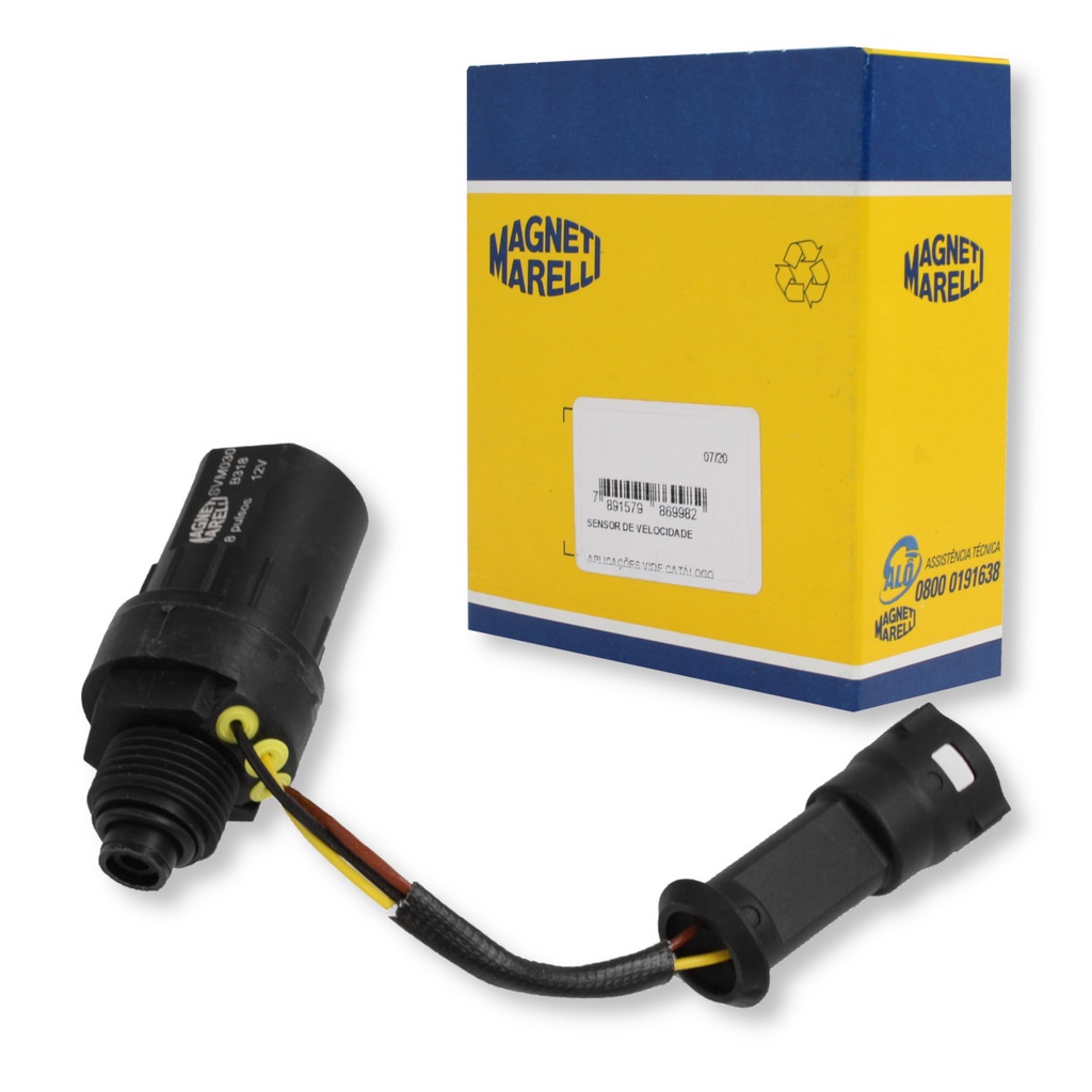 Sensor Velocidade Monza Ipanema Kadett 1.8/2.0 8V Gasolina 8 Pulsos - Magnetti Marelli SVM030 em Oferta na Shopee