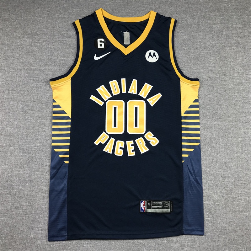 Indiana Pacers Bennedict Mathurin Navy City Jersey