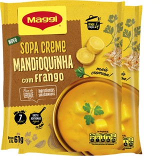 Sopa Creme MAGGI Mandioquinha e Frango 61g