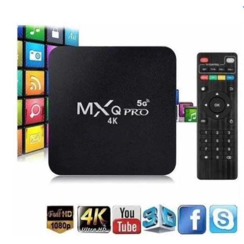 (cobramos taxa adicional para envio) Aparelho Receptor Tv Pro 4k MQX 5g ...