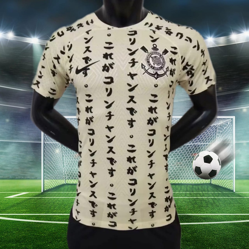 Camisa Camisetas De Time Do Corinthians Japão Top D + !!!
