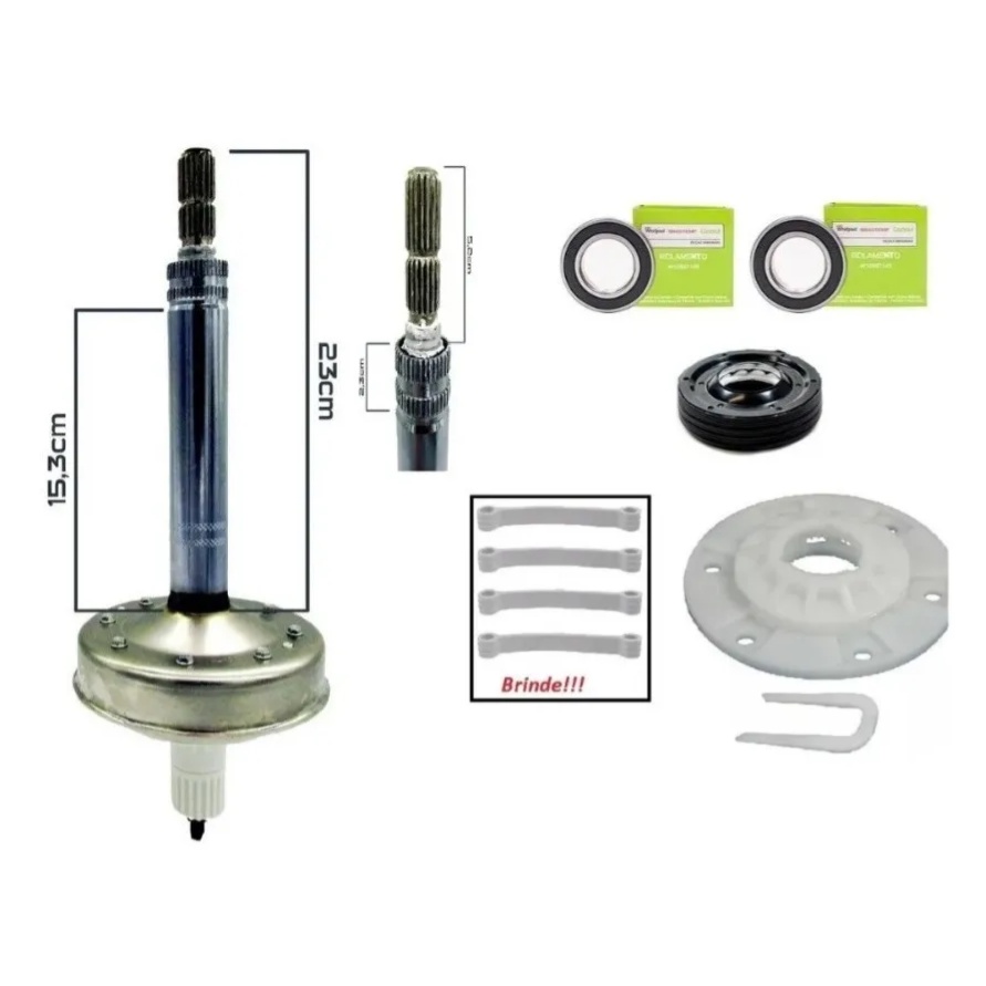 Kit Mecanismo Brastemp 15k Bwh15a