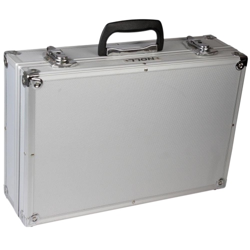MALETA DE ALUMINIO MEDIA 42 X 28 X 12 MM NOLL em Oferta na Shopee