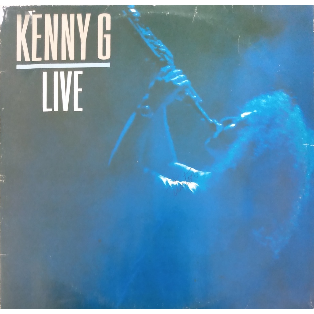 Disco de vinil Duplo, KENNY G- live -1985.