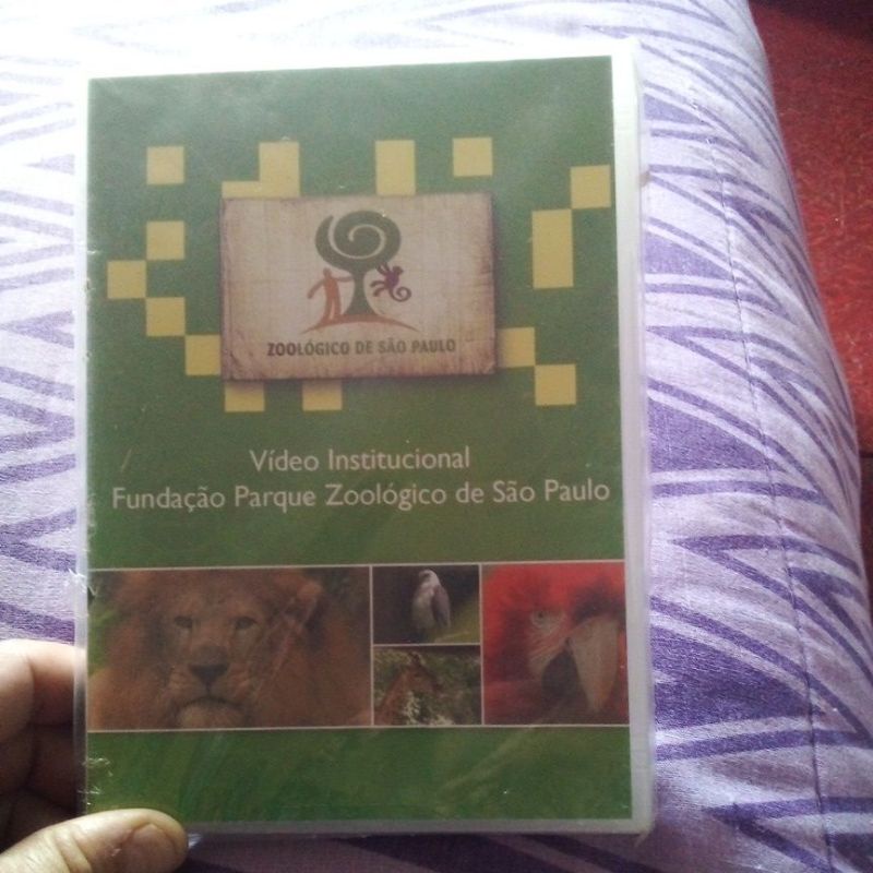 DVD Video Instrucional Fundação Parque Zoológico de São paulo