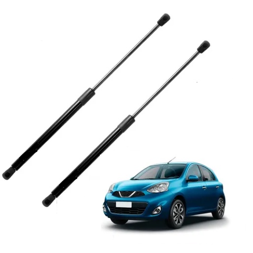 Par Amortecedor de Porta Malas Para Tampa Traseira Nissan March 2012 Até 2021