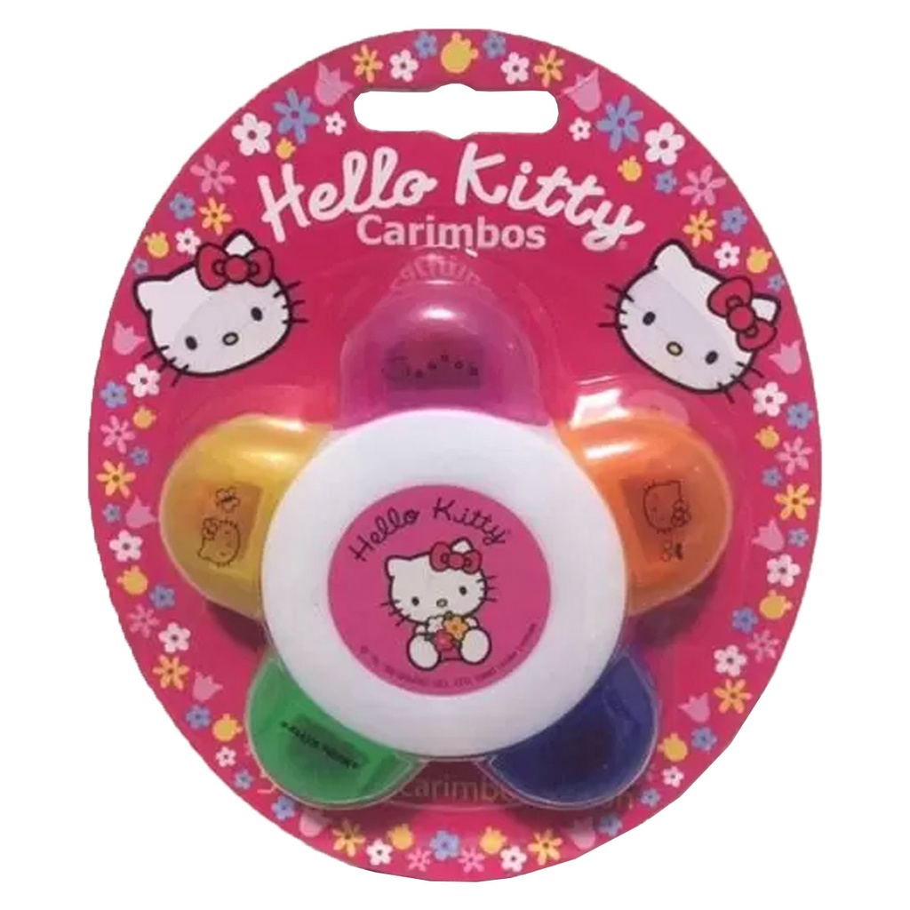 Yes Carimbos Infantis Hello Kitty 5 Em 1 Lacrado | Shopee Brasil