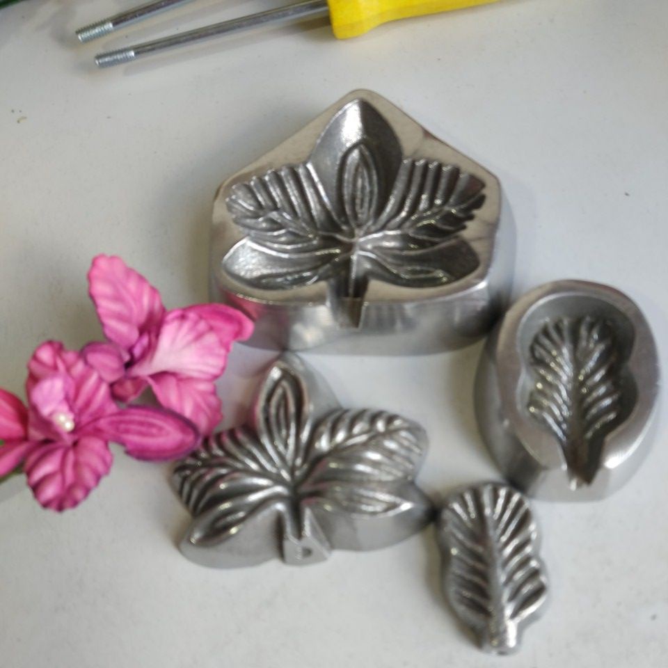 Kit Frisador orquídea pequena 2 peças em alumínio