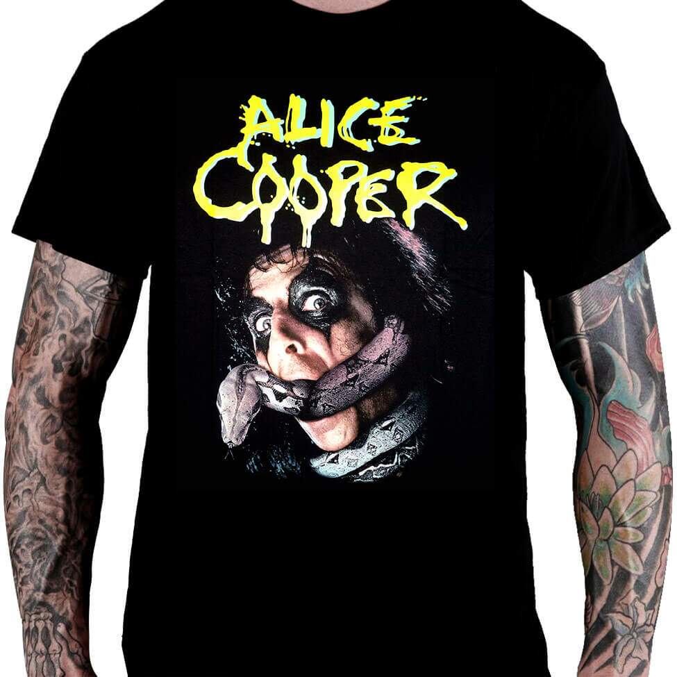 Camiseta ALICE COOPER – Constrictor (ultimas peças) PP e M