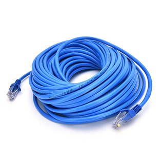 Cabo De Internet Cat6 Rj45 Ethernet Lan Giga 10/1000 5M 10M 15M 20M 30M em Oferta na Shopee