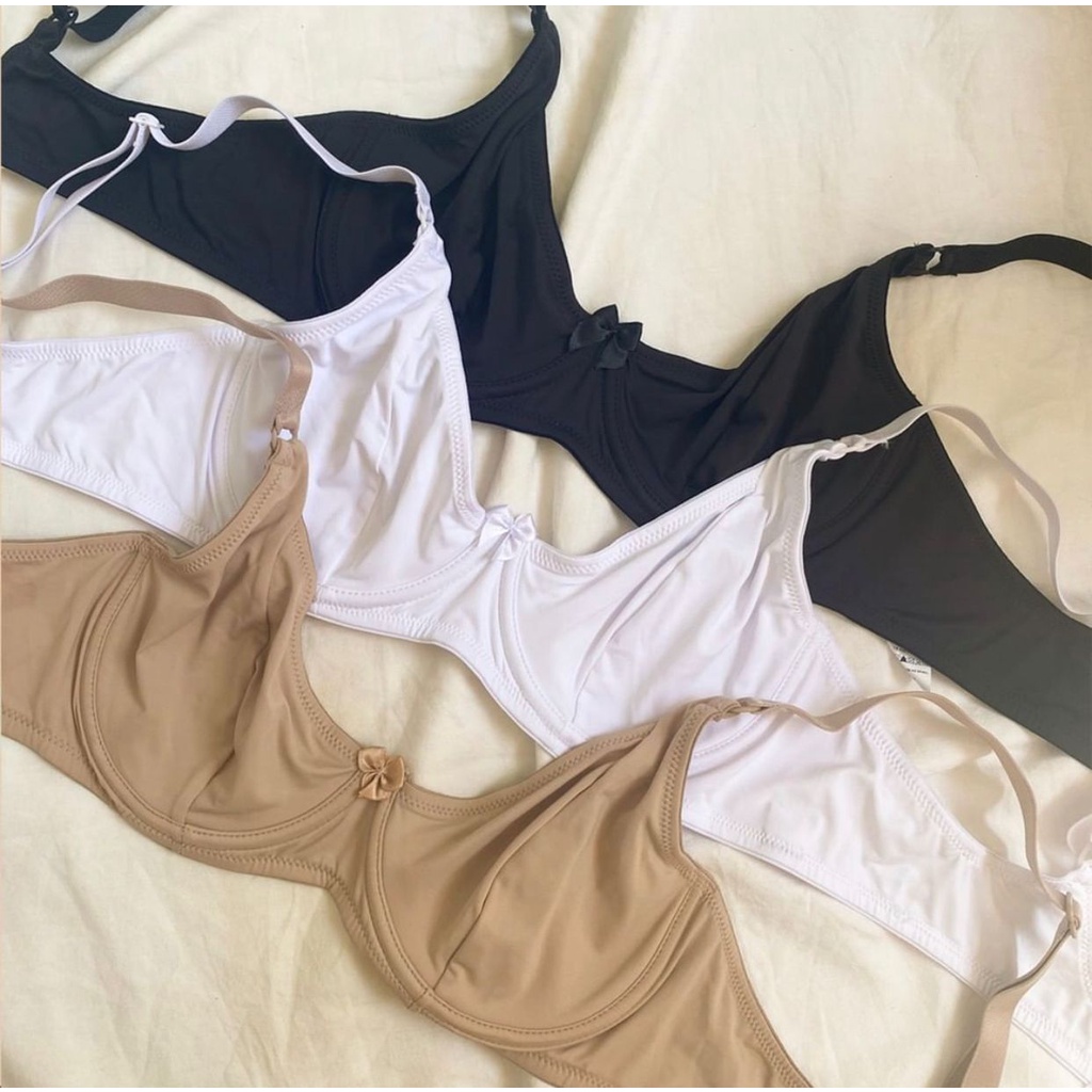 Sutiã Meia Taça com Alça Reforçada sem Bojo com Aro REF159