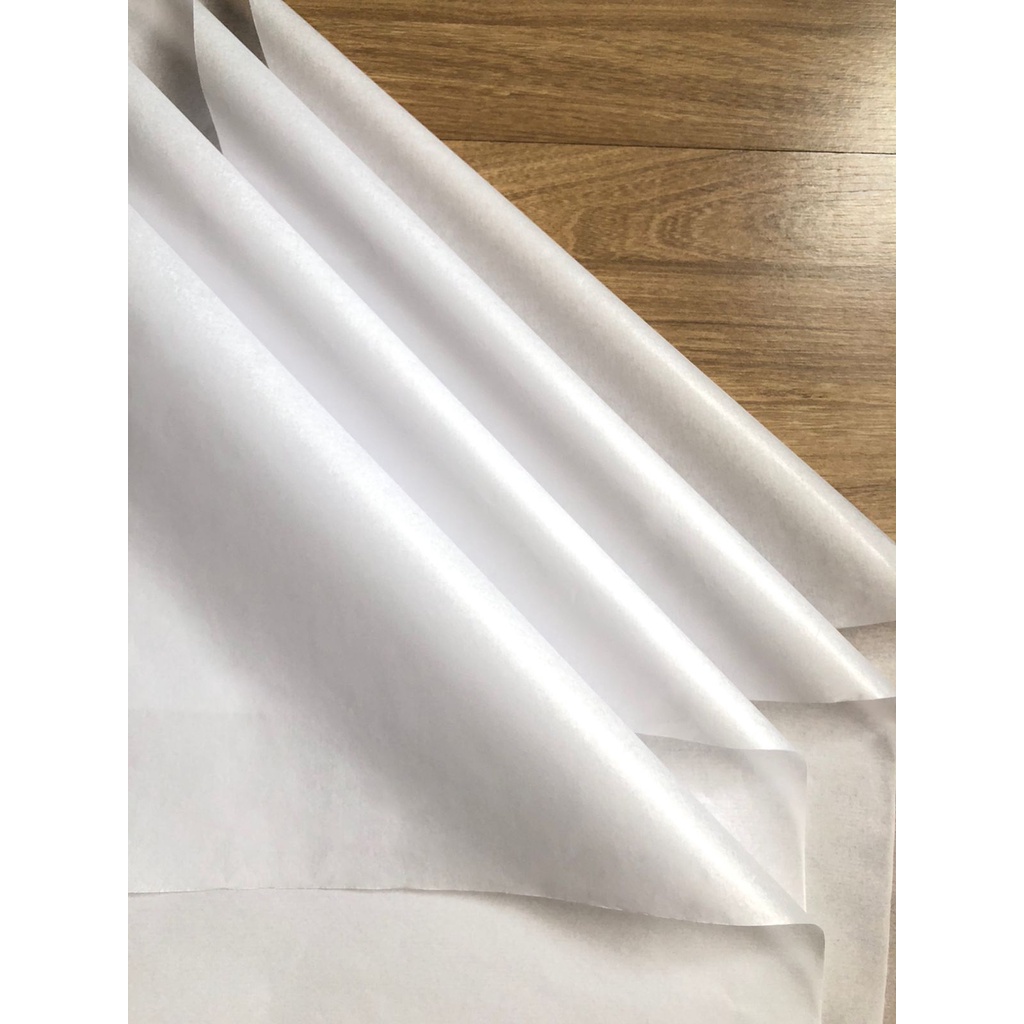 Papel De Seda 50x70cm Branco 200 Folhas Escorrega O Preço 6314