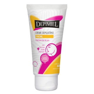 Creme Depilatório Facial Aloe Vera + Vitamina-E Depimiel 40g
