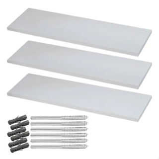 4 Prateleiras Retas 50X20 cm Mdf P/ Decoração , Parede , Cozinha, Sala e Quarto em Oferta na Shopee