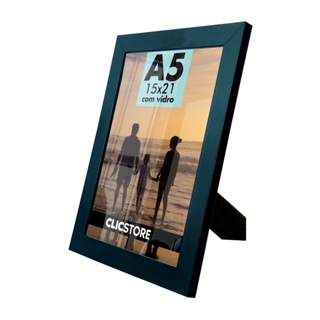 Porta Retrato 15x21 A5 Moldura Quadro Com Apoio Mesa Gravata Vidro Foto Home Aparador em Oferta na Shopee