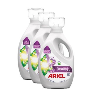 Kit 3 Sabão Líquido Concentrado Ariel com toque de Downy 1,2L em Oferta na Shopee