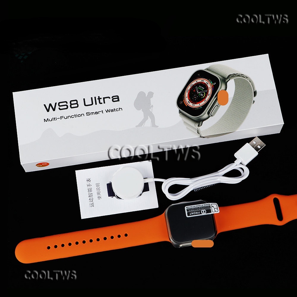 iWO Ultra Original Relógio Série 8 NFC Monitor De Temperatura Corporal Bluetooth Chamada Para WS8 PRO