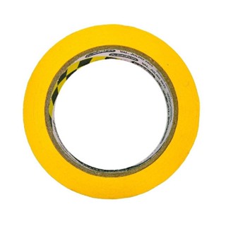 Fita crepe amarela automotiva 18mm X 40m Anti UV 765 Adelbras