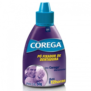 Corega Pó Fixador 50g em Oferta na Shopee