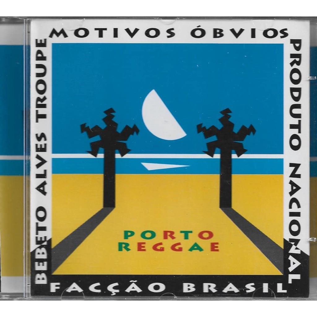 Cd Porto Reggae - 1991 (Motivos Óbvios Produto Nacional Facção Brasil Bebeto Alves Troupe) -