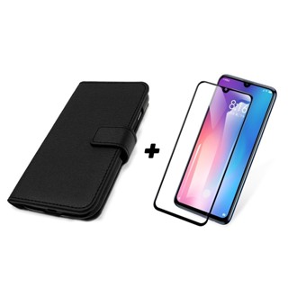 Capa Capinha Carteira Couro + Película 3D Para Modelos Samsung