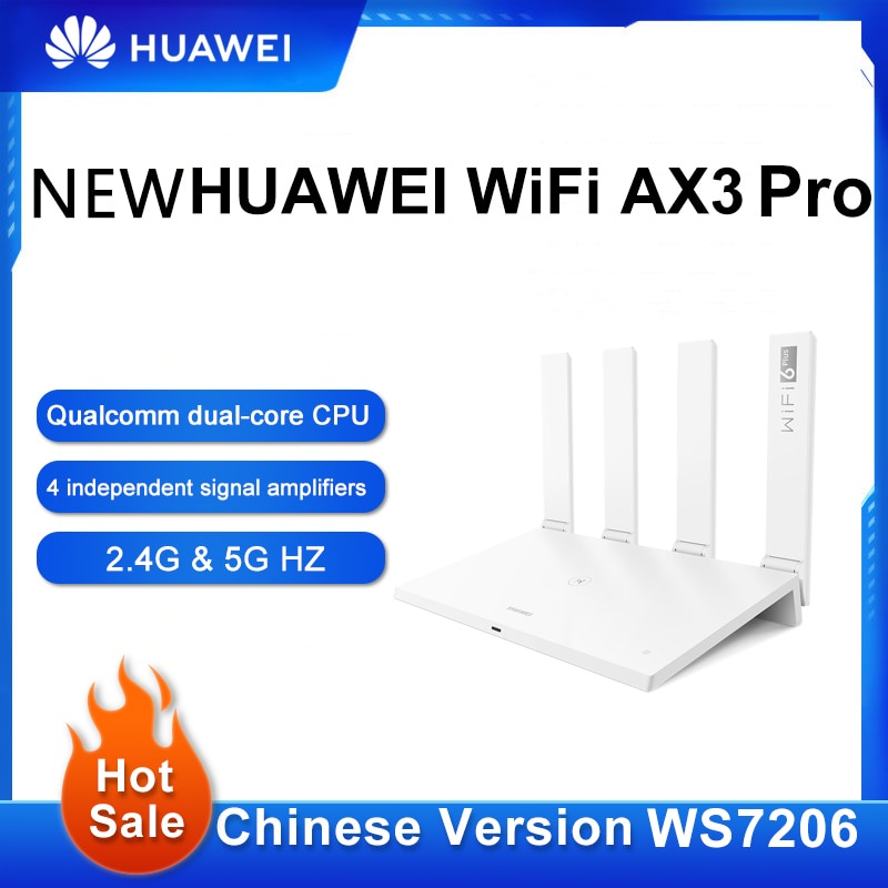 Original Nova Versão Chinesa Huawei AX3 Pro WS7206 Roteador Sem Fio ...
