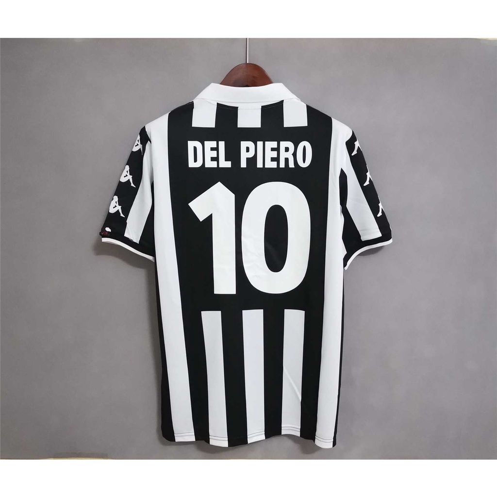 Camisa De Futebol Retro De Alta Qualidade 99-00 Juventus S-2XL DEL PIERO