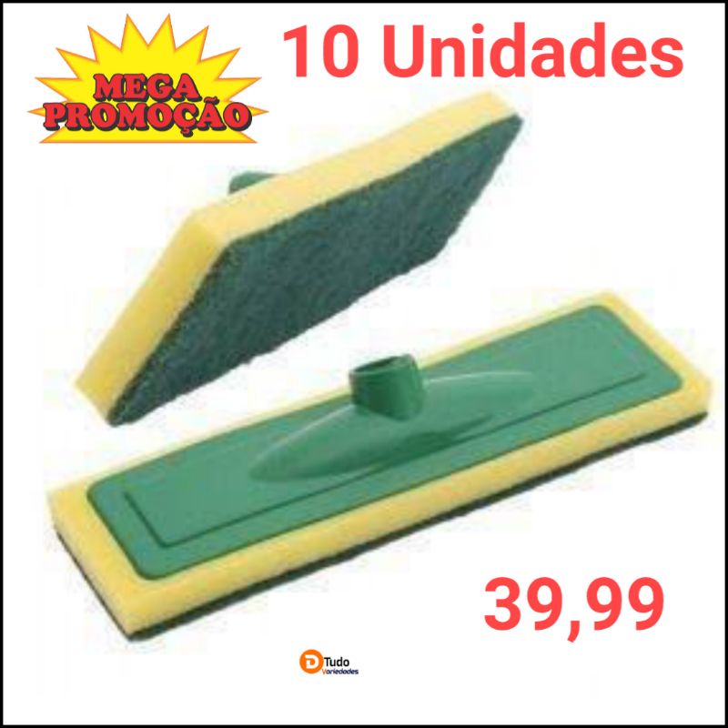 Rodo Abrasivo, Lava Azulejo, 10 Unidades