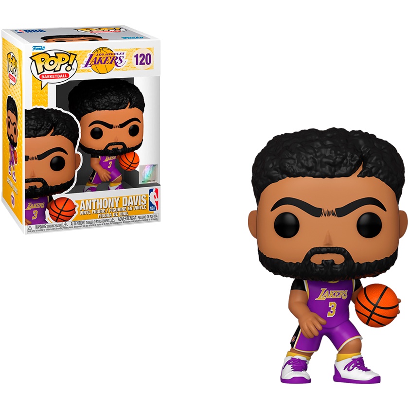 FUNKO POP NBA - ANTHONY DAVIS 120 NOVO ORIGINAL