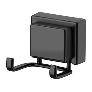 Gancho Porta Toalha Multiuso Ventosa Preto Fosco Future