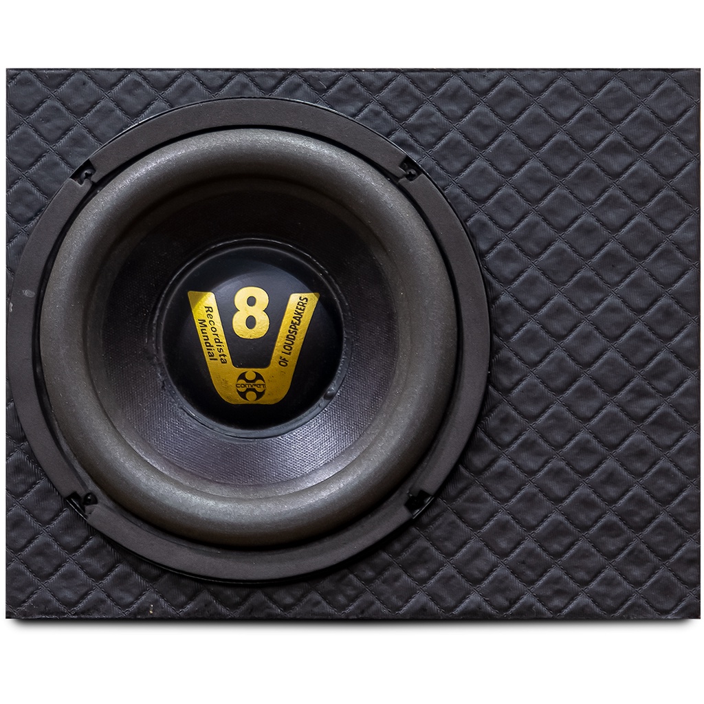 Caixa Pequena Falante Subwoofer 200w Slim Grave Para Carro em Oferta na Shopee