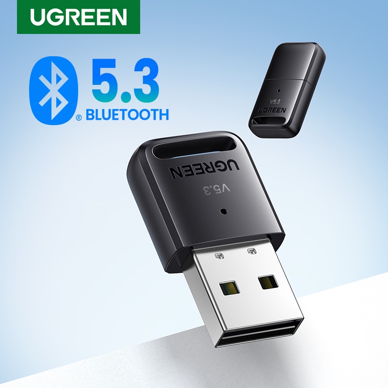 UGREEN USB Bluetooth 5.3 5.0 Dongle Adaptador Para PC Alto-Falante Mouse Sem Fio Receptor De Música